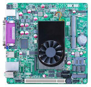 D425主板DC12V直流5COM單八工控主板 工業控制的卓越之選